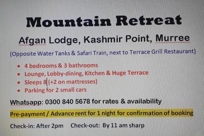 Mountain Retreat at Afgan Lodge - image 4