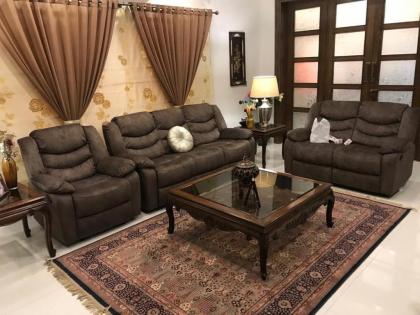 MJS Entire New Designer House 5 BR 13 bed 2 living reclining sofas Italian kitchen 6 bath garage side garden at prime location of Bahria Town Islamabad - image 6