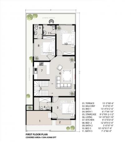 3 Bed Upper Unit w/Rooftop Oasis by Homrise - image 10